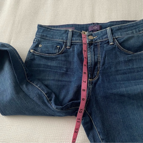 NYJD Marnie Cropped Raw Hem Jeans - Picture 11 of 15